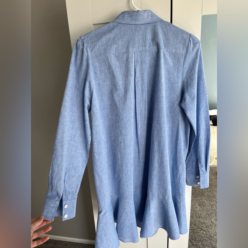 Tuckernuck Chambray Callahan Shirt Dress- Medium- Like New - Picture 2 of 5